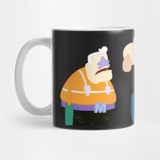 Barnacle Boy and Mermaid Man Mug